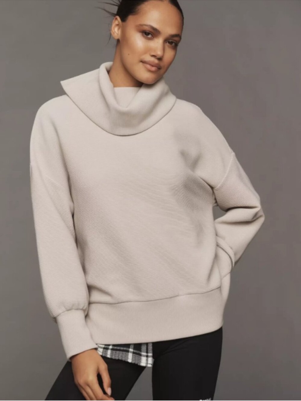 Varley Milton Sweatshirt in Cream Women’s Size Small